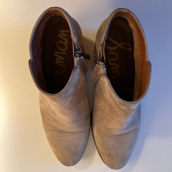 Sam Edelman Suede Petty Booties - Picture 3 of 11